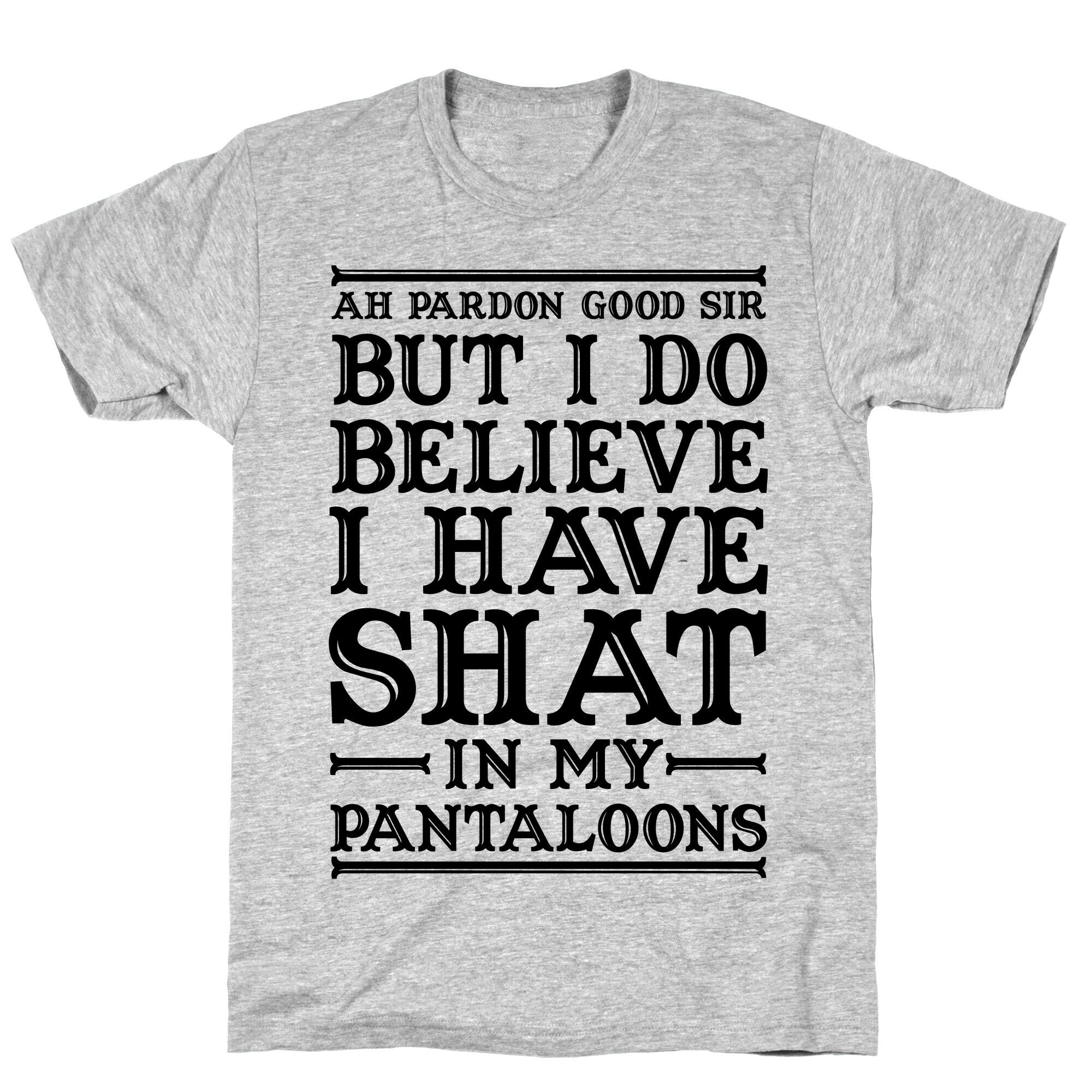 I Do Believe I Have Shat in My Pantaloons T-Shirt